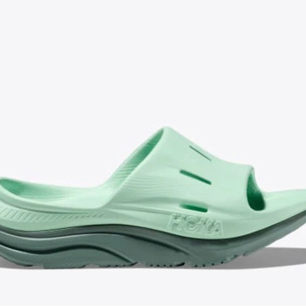 Hoka Ora Recovery Slide white Size:7-mens/9-Womens